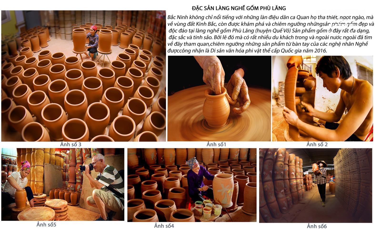 ĐẶC  SẢN LÀNG GỐM PHÙ LÃNG