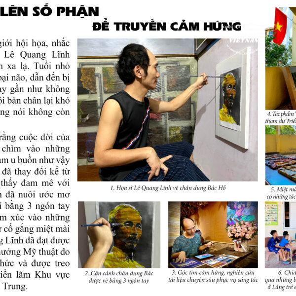 Vượt lên số phận để truyền cảm hứng